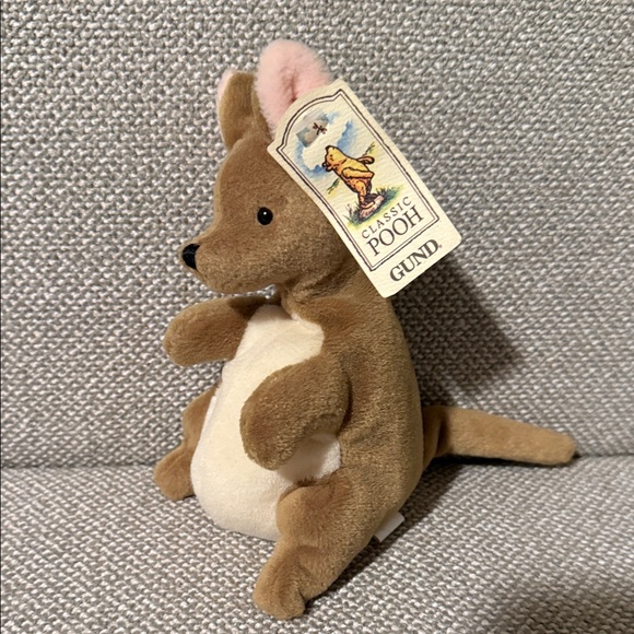 Gund Other - GUND Classic Pooh Brown & Cream Kangaroo Plush